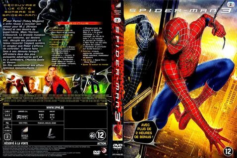 Jaquette DVD de Spiderman 3 v4 - Cinéma Passion