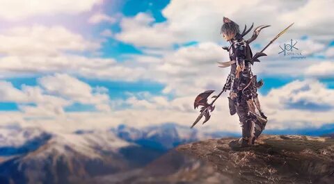 Hello This is my Miqote Dragoon Cosplay - Imgur