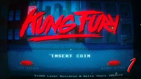 Kung Fury: Street Rage #1 - Kung Fury en 2 botones Coop con 