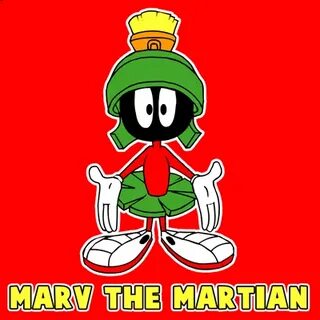 How to Draw Marvin the Martian from Looney Tunes with Easy S