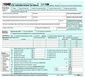 Irs 1040 Form / How the new Form 1040 could save you money o