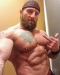 Pin by Rcmarks on Provocative Men muscle Kevin james, Bearde