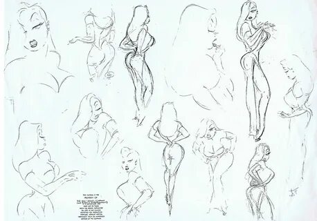 Malt's Reference Emporium - Jessica Rabbit model sheets + sk