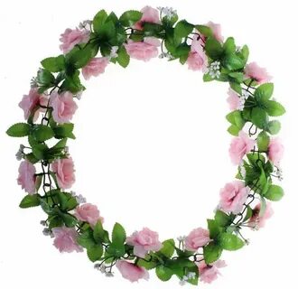 Outdoor Recreation 130cm Basil Rose Flower Garland Bicycle A