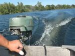 Elgin 5hp outboard motor - YouTube