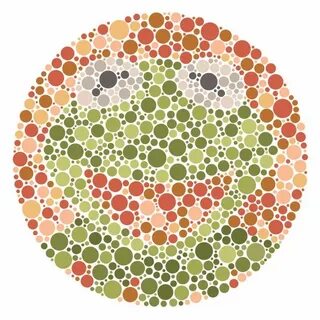 It's Not That Easy Being Seen Color blindness test, Medical 