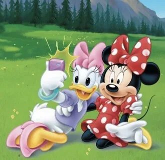 Minnie & Daisy Minnie mouse pictures, Mickey mouse pictures,
