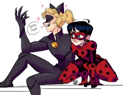 Short haired and adult Miraculous Ladybug - YouLoveIt.com