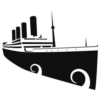 TITANIC VECTOR IMAGE Silhouette vector, Vector free, Titanic