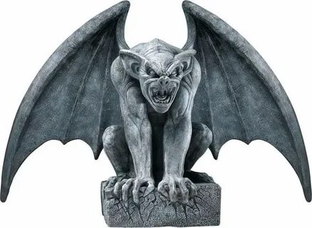 Gargoyle - Large Wall Mount Gargoyle tattoo, Gothic gargoyle