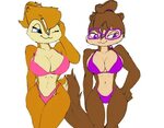 FurryBooru - 2girls akatsukishiranui-fox alluring alvin and 