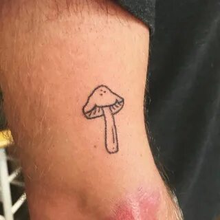 stick n poke mushroom - Google Search Mushroom tattoos, Tatt