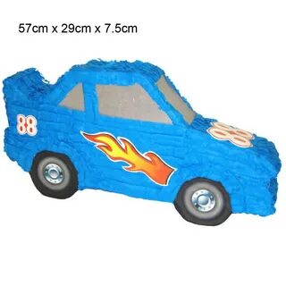 Blue Racing Car Pinata by Aztec PF158-BL Karnival Costumes