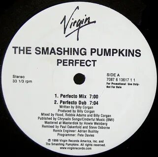 The Smashing Pumpkins - Perfect (US Promo 12") - myvinyldrea