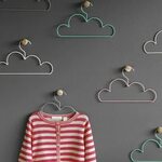 Cloud Coat Hangers, Large - Contemporary - Clothes Hangers -