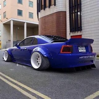 #Mustang #Ford #Heavily_Modified #Custom #Slammed #Stance #W