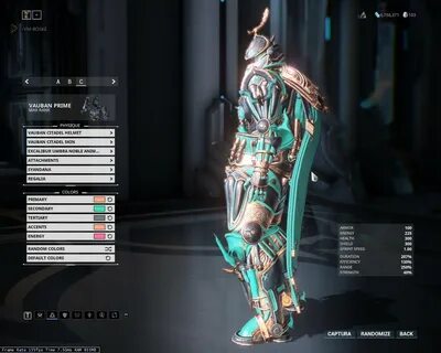 Vauban Citadel FashionFrame - General Discussion - Warframe 