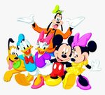 Free Clipart Disney Characters Banner Transparent Free - Mic