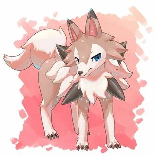 Lycanroc Midday by https://www.deviantart.com/iplatartz on @