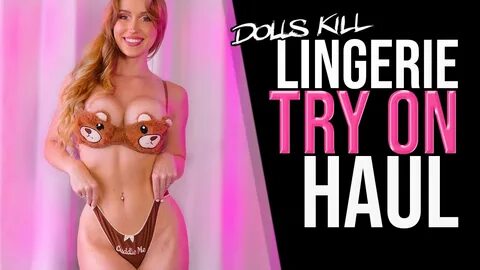 Dolls Kill - Lingerie + Outfit Try On Haul! (2022) - YouTube