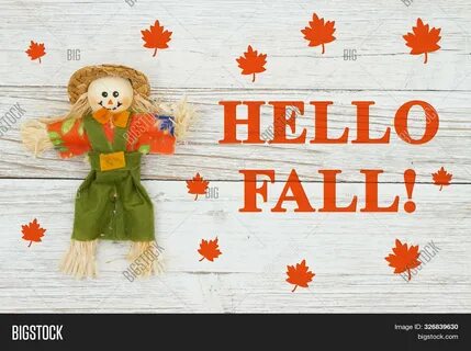 Hello Fall Message Image & Photo (Free Trial) Bigstock