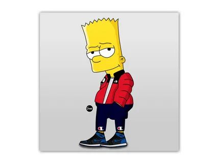 Bart Simpson x Hypebeast By Vani. by vani. on Dribbble