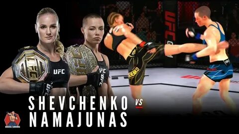 Valentina Shevchenko vs Rose Namajunas UFC 4 BossG Gaming - 