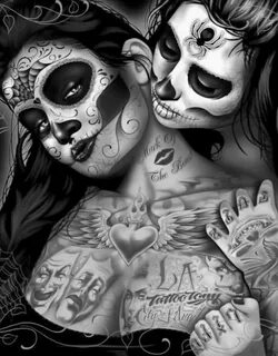 Pin by memy on o DaY oF dEaD Skull girl tattoo, Sugar skull 