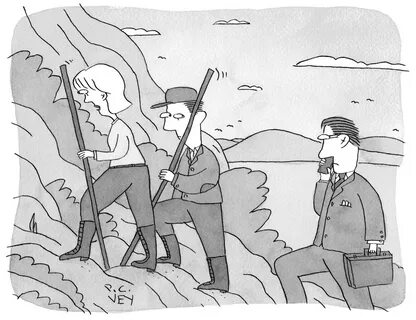 My Entry in The New Yorker Cartoon Caption Contest #770.