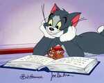 Tom and Jerry Bill Hanna and Joe Barbera autograph Tom and j