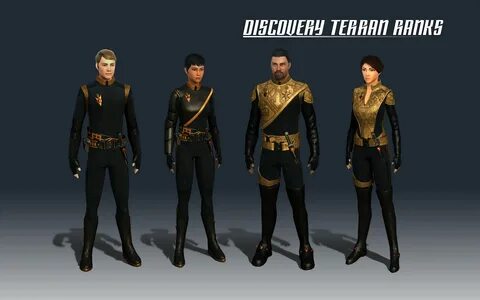 Colour Guide: Terran Empire Captain/Commander (Discovery Uni