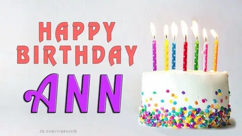 Happy Birthday ANN - YouTube