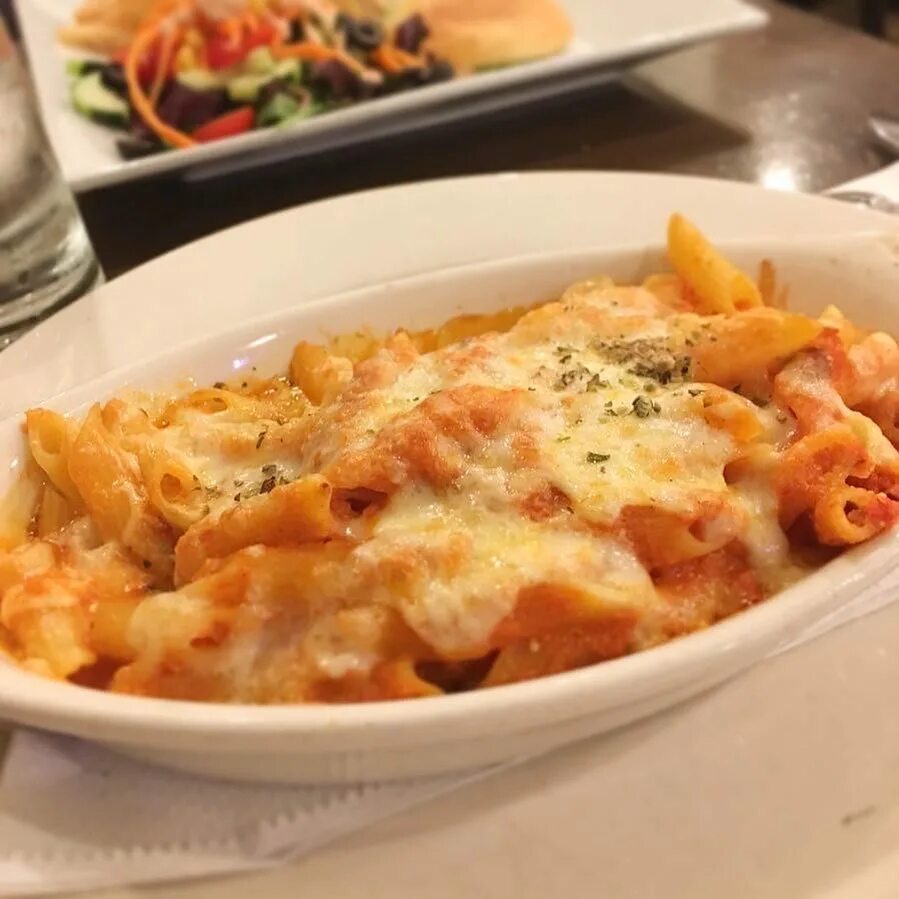 You're always in the mood for hot and cheesy baked ziti, especially wh...