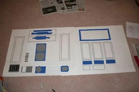 How to Make a R2D2 Costume for $10! Craft ideas