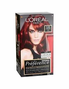 Beauty Hair color cream, Ruby red hair color, Red hair color