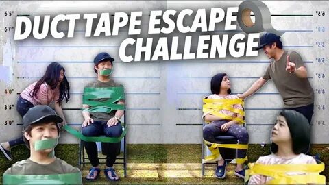 DUCT TAPE ESCAPE CHALLENGE (Pranked Brother) Ranz and niana 