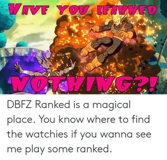 DBFZ Ranked Is a Magical Place You Know Where to Find the Wa