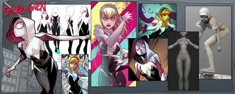 The Amazing Spider Gwen - polycount