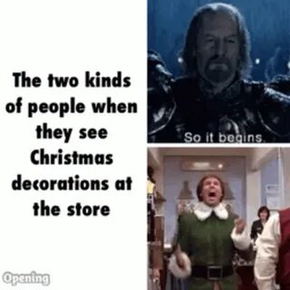 Two Kinds Of People Christmas Decorations GIF - Two Kinds Of