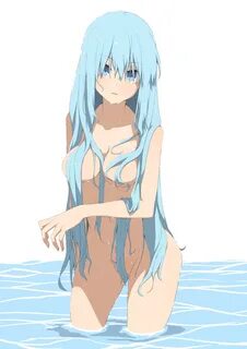 The Big ImageBoard (TBIB) - 1girl aqua (konosuba) bangs blue