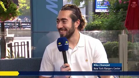 Mika Zibanejad US Open Now Interview - YouTube