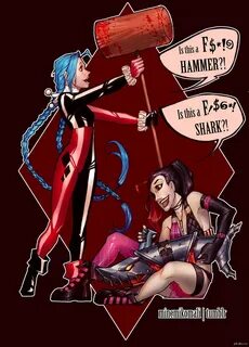 Jinx and Harley Quinn Пикабу