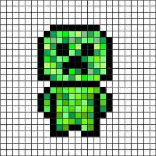 Minecraft 2D Pixel Art ideas Minecraft pixel art, Easy pixel