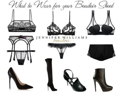 What to wear for your boudoir shoot: classic black