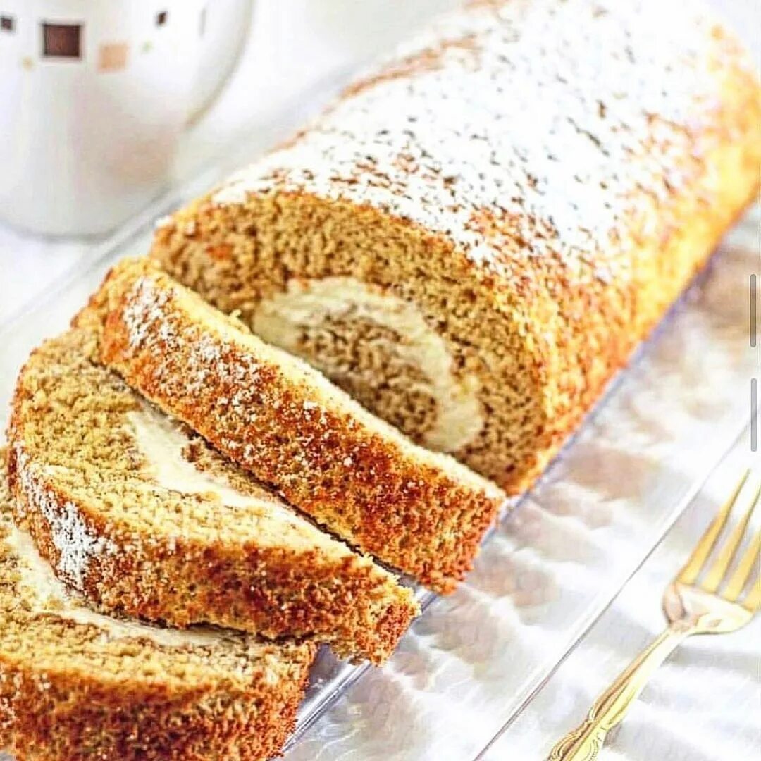 Valya's Taste of Home в Instagram: "This Honey Pumpkin Cake Roll ...