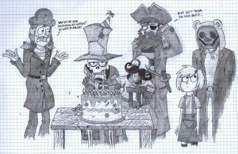 Skintakers Birthday (for ViolinBoy and Tsuinsuran) by zimvad