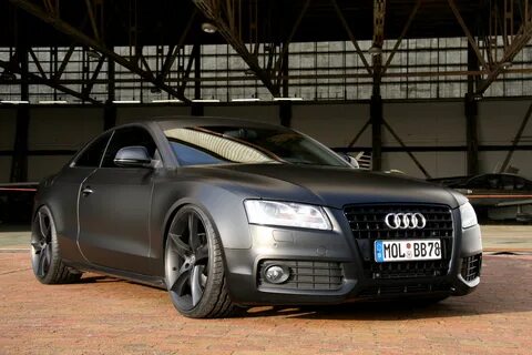 AVUS PERFORMANCE Audi A5 matt black (2009) - high resolution