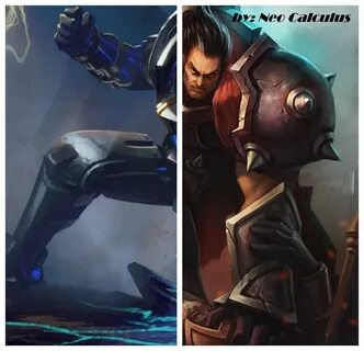 Darius + F.Metal Jayce Splash Art Fusion Version 2 League of