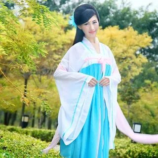 new fairy costume Hanfu clothing Tang Dynasty princess cospl