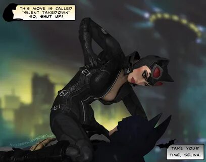 Batman Arkham City Catwoman Kiss Takedown